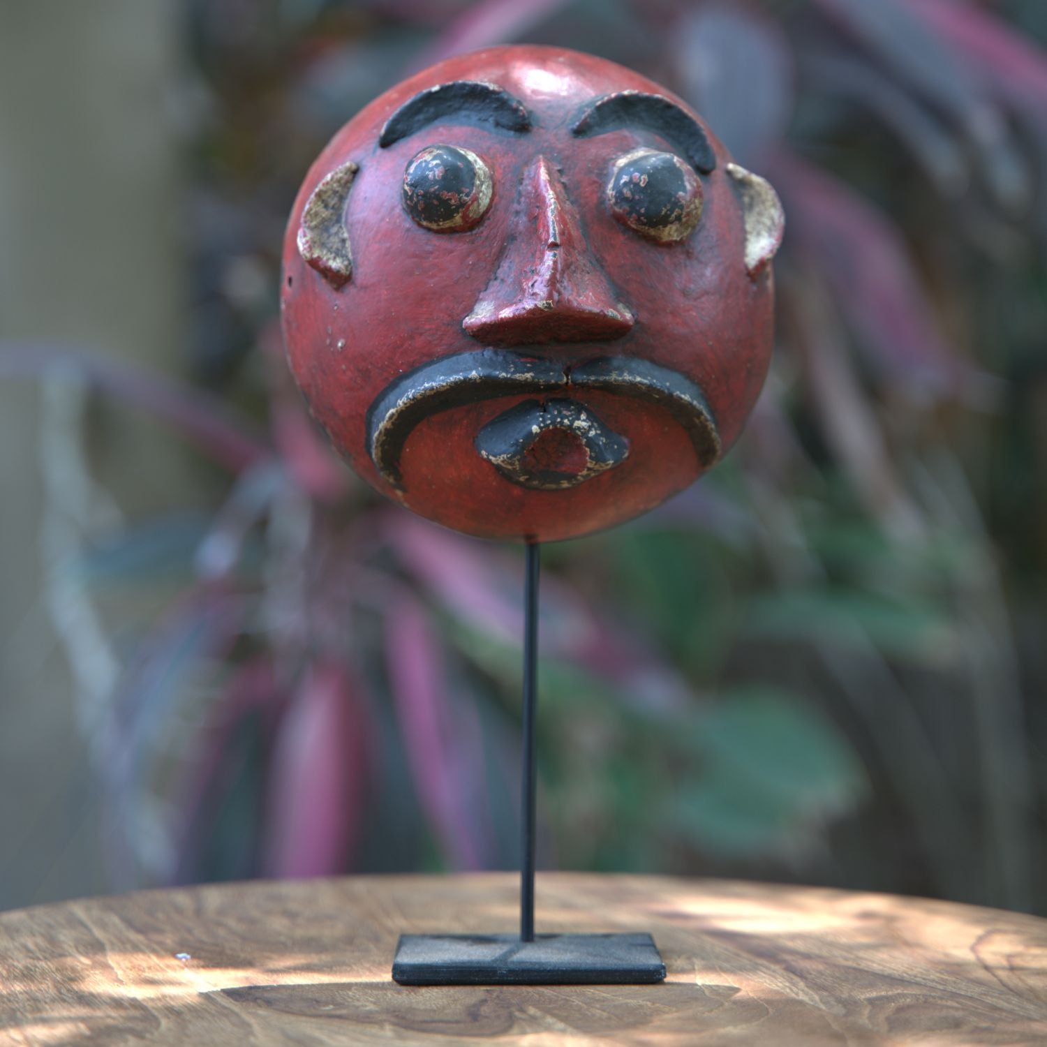 Coconut Hand Carved Mask