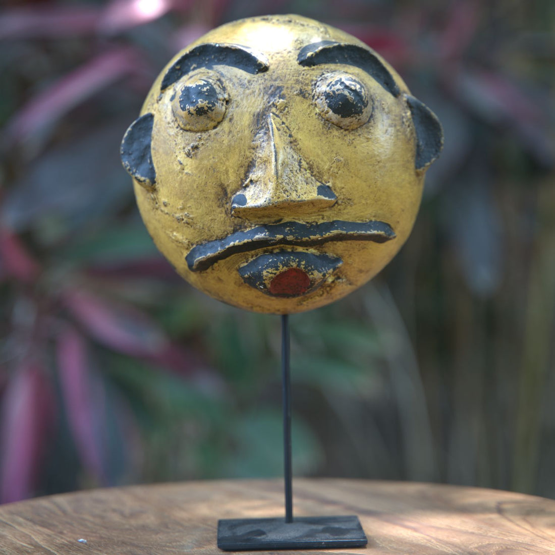 Coconut Hand Carved Mask