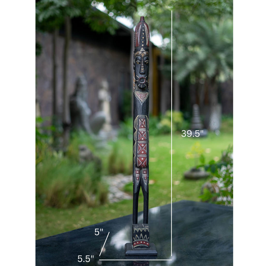 Primitive Maori Statue