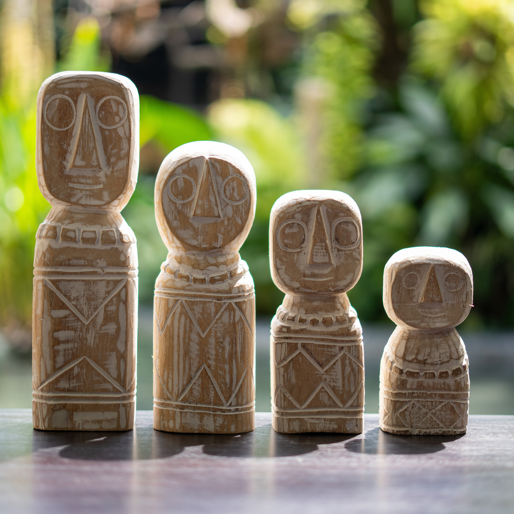 Primitive Statues (Set of 4)