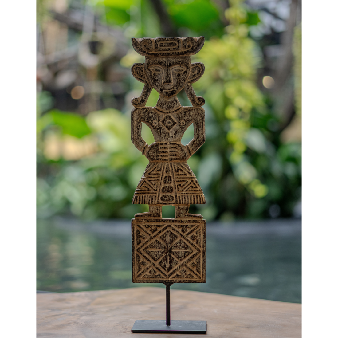 Tiki Etched Figures