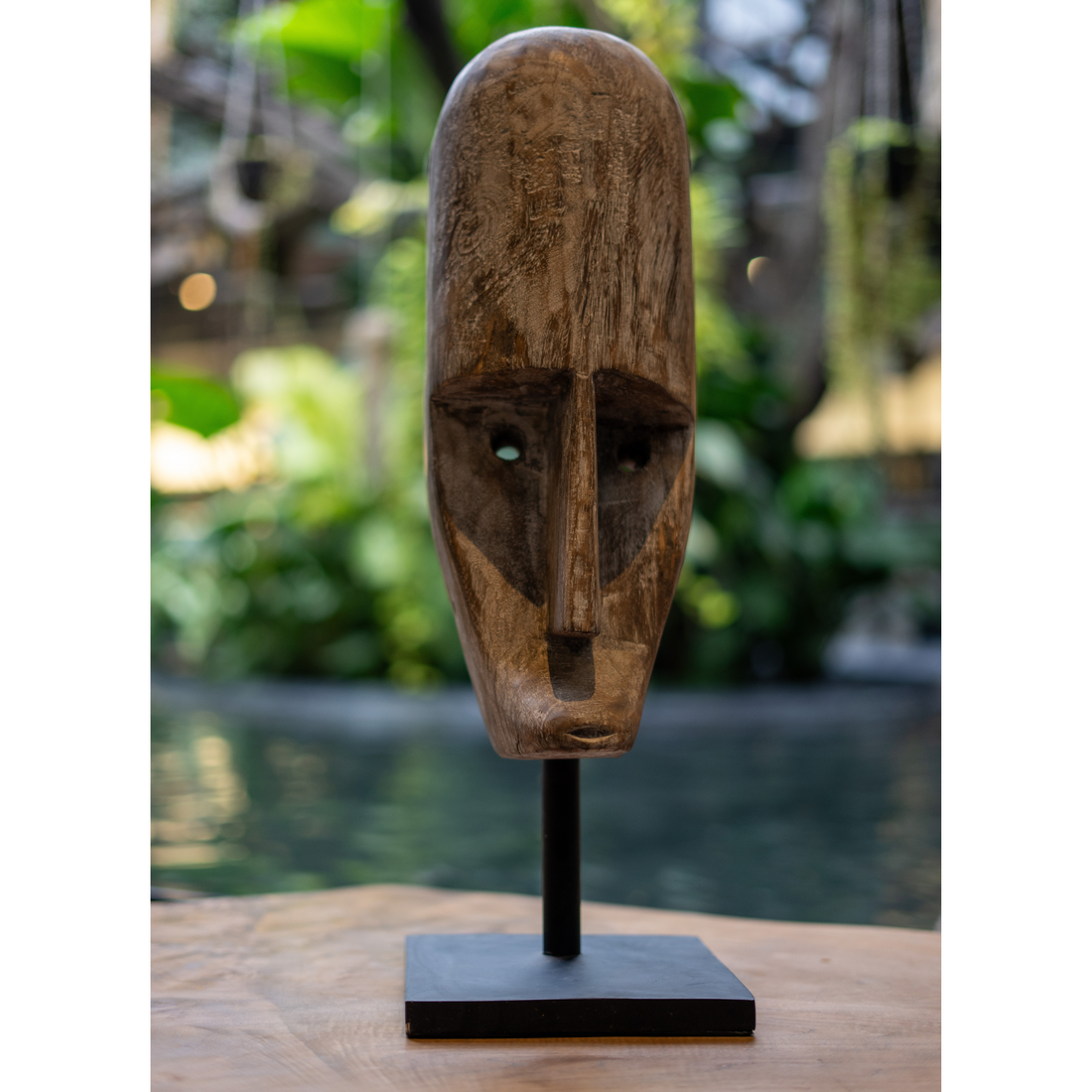 Timor Mask - White Distressed