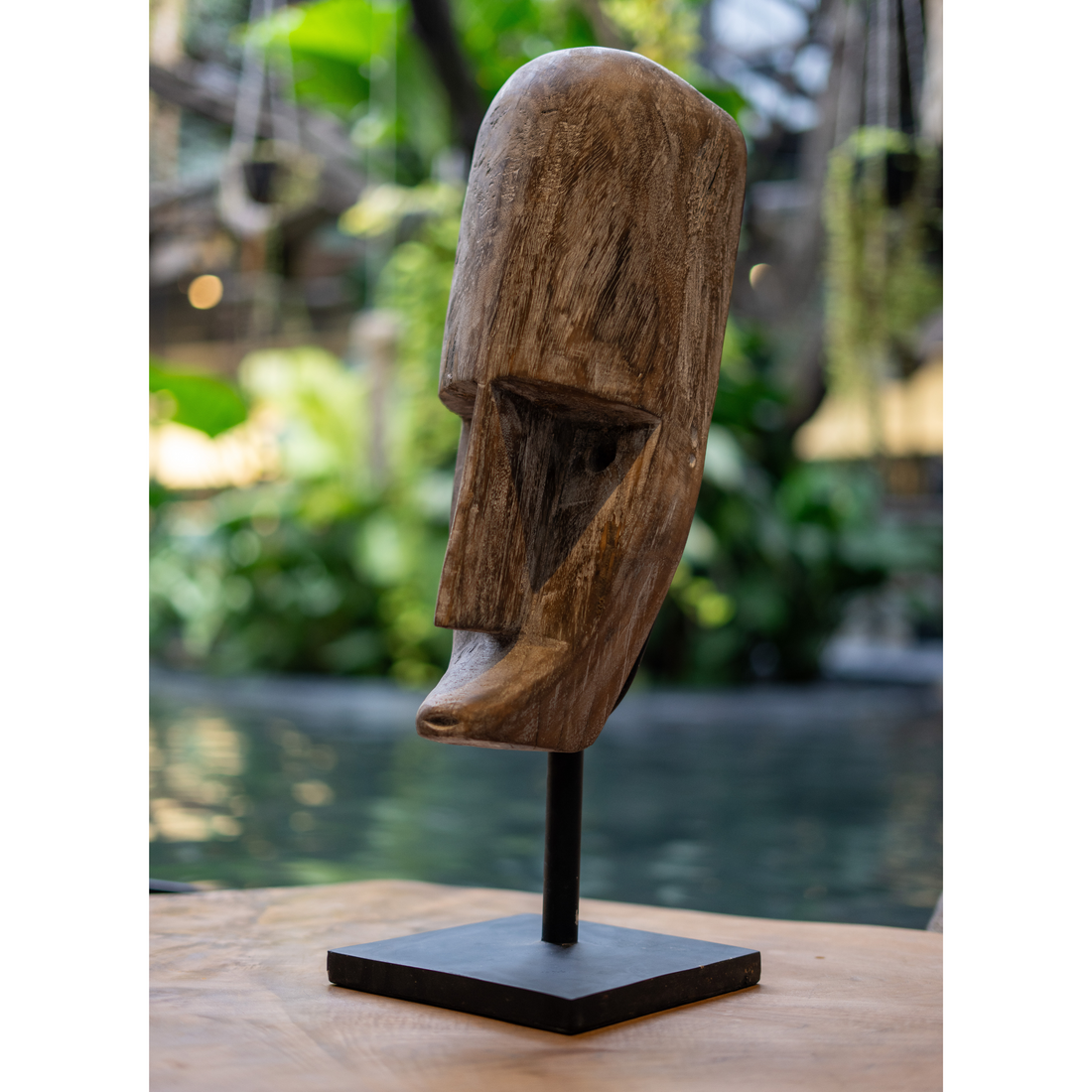 Timor Mask - White Distressed