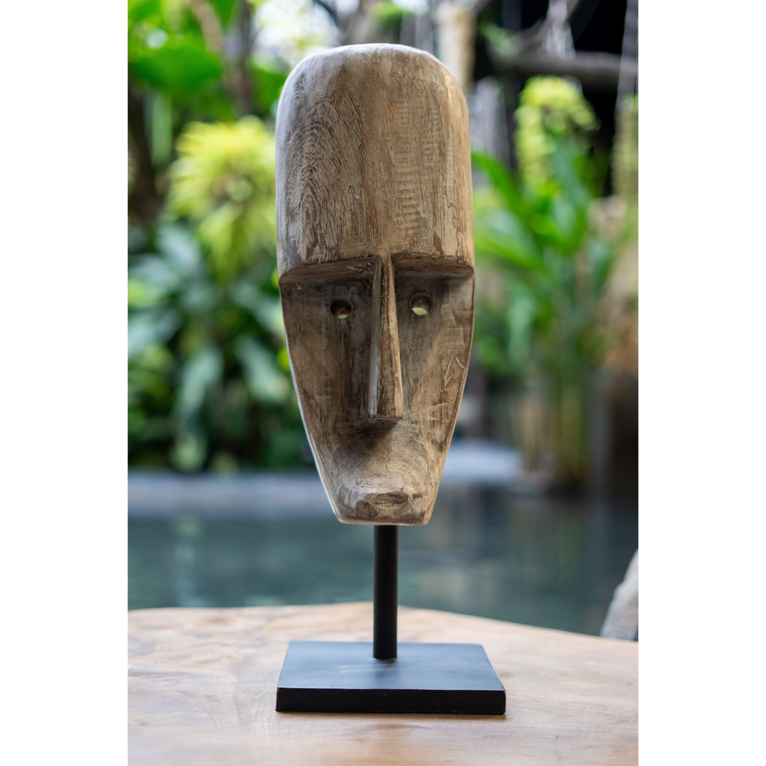 Timor Mask - White Distressed
