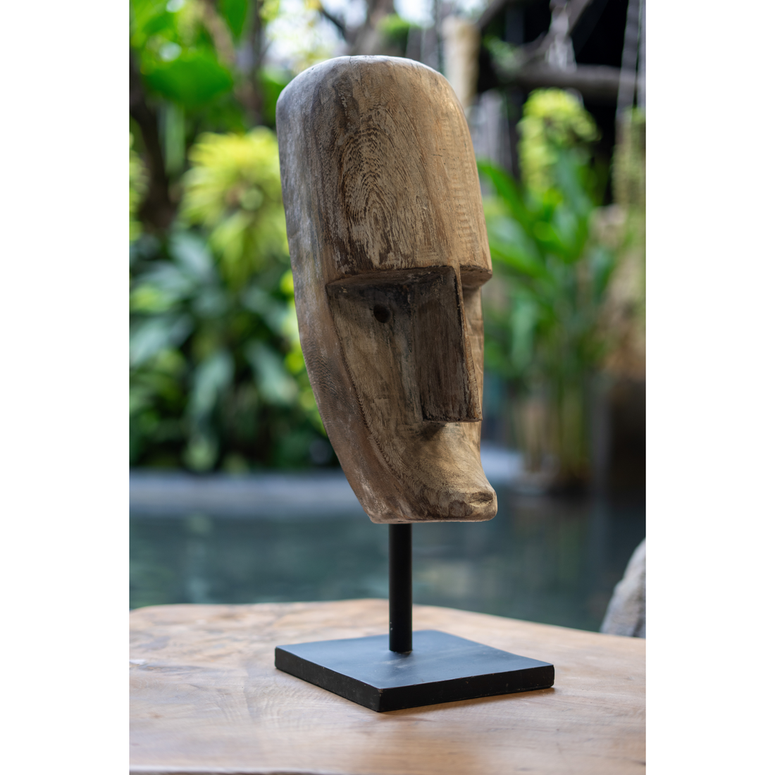 Timor Mask - White Distressed
