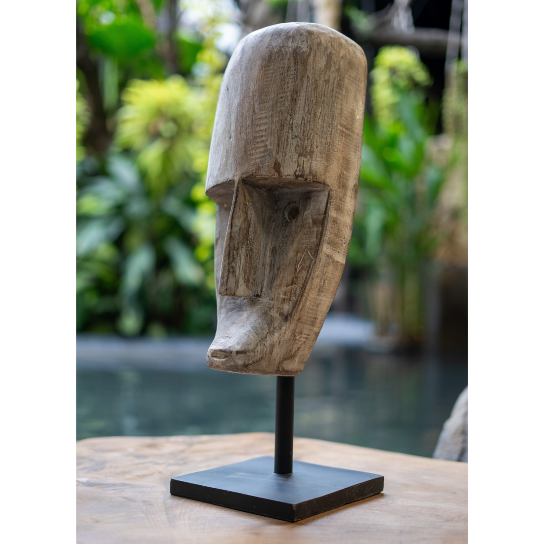 Timor Mask - White Distressed